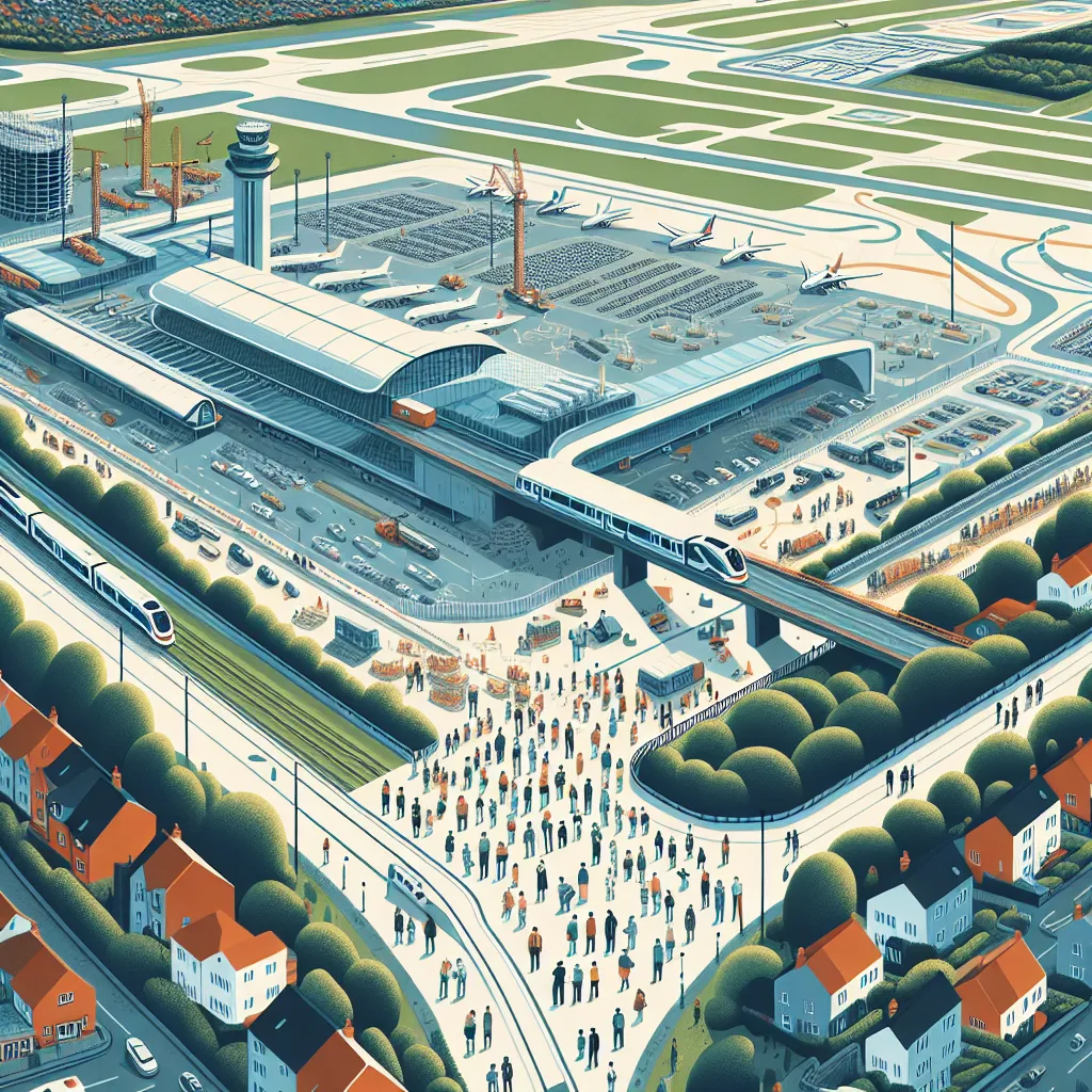 Flughafen Prag beginnt mit Ausbau trotz lokaler Kontroversen