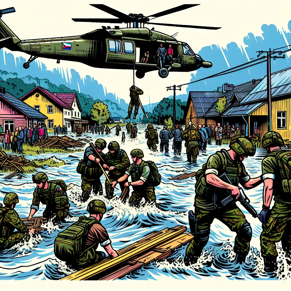 Tschechische Armee beendet Hilfseinsätze nach Hochwasser